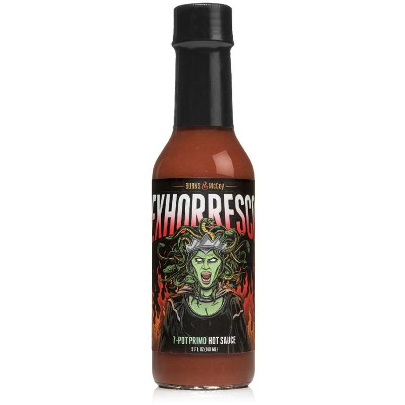 Burns and McCoy Exhorresco 7 Pot Primo Hot Sauce 148ml (5oz)