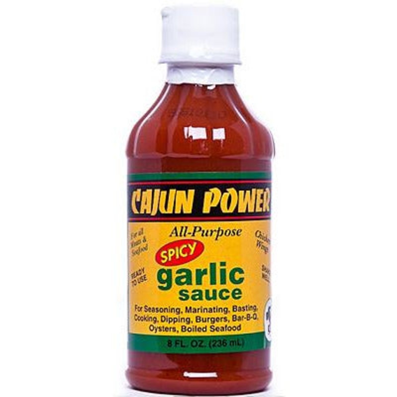 Cajun Power Spicy Garlic All Purpose Sauce 236ml (8oz)