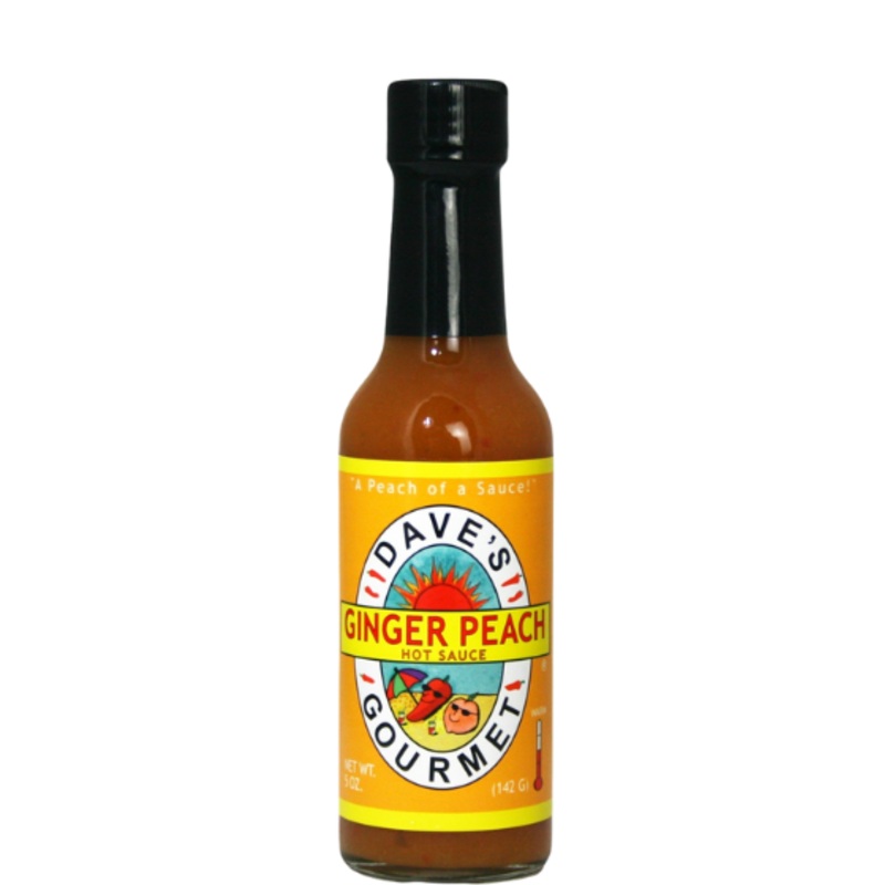 Daves Ginger Peach Hot Sauce 148ml (5oz)