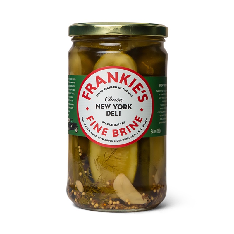 Frankies Fine Brine - New York Deli Pickle  24oz (680gm)