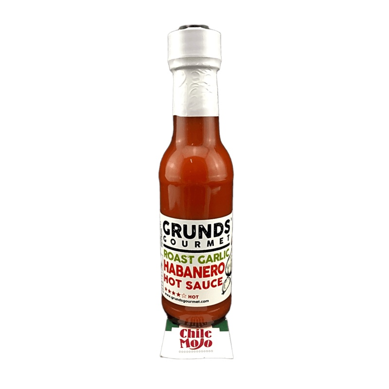 Grunds Roast Garlic Habanero Hot Sauce 165gm