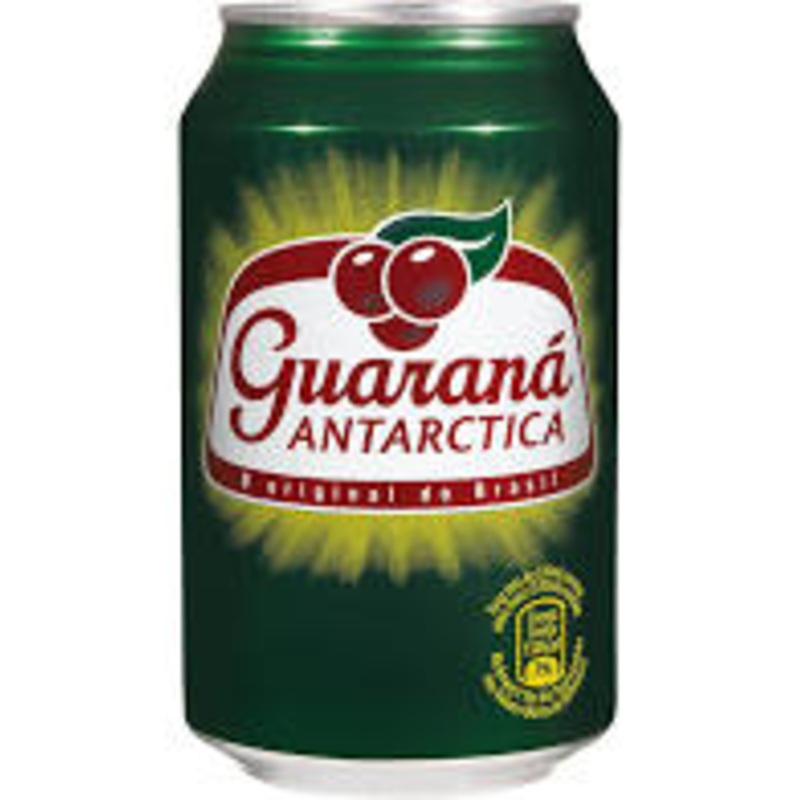 Guarana Antarctica soda de Brazil 330ml - best before May 2025
