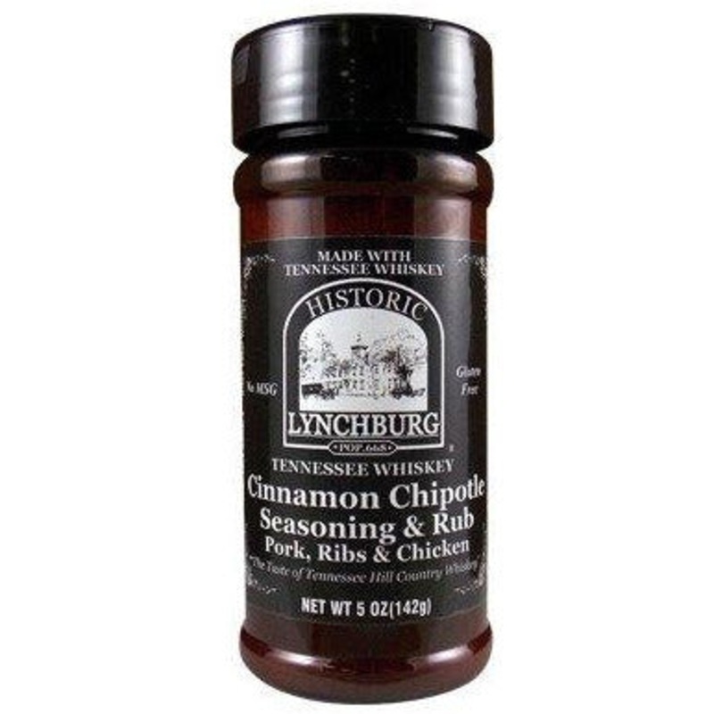 Historic Lynchburg Cinnamon Chipotle Seasoning and Rub 142gm