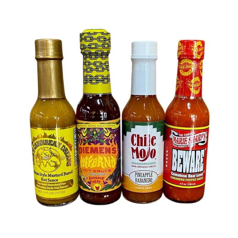 Hot Sauce Collection for those who want flavour with a satisfying burn