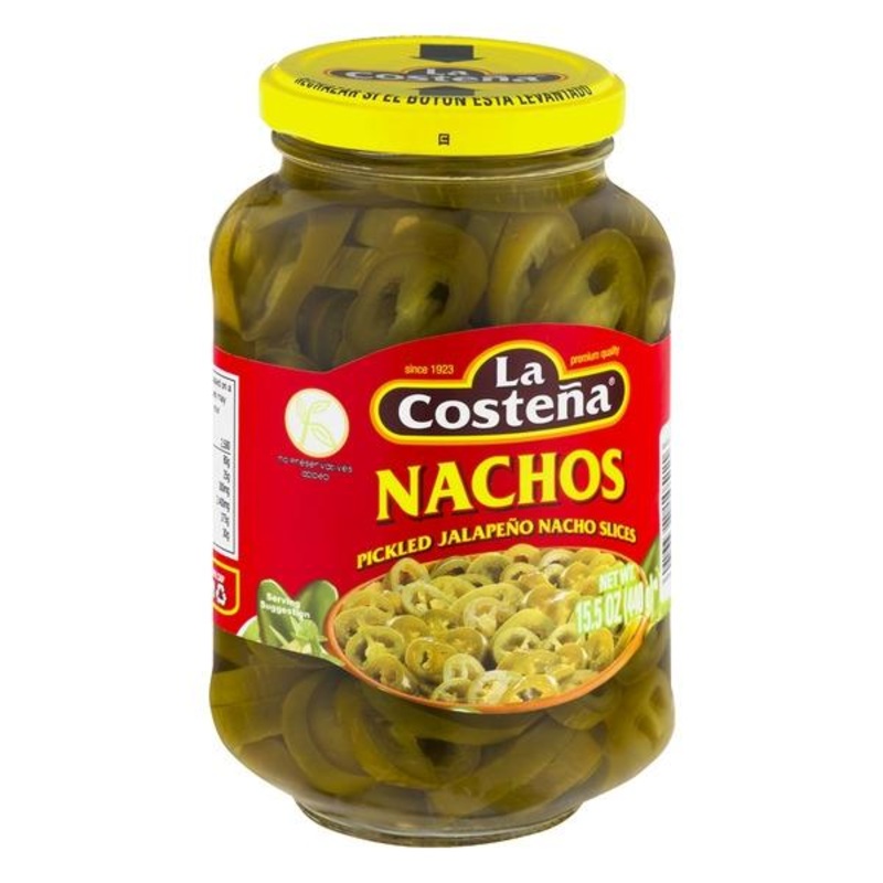 La Costena Nachos Jalapenos 440gm jar