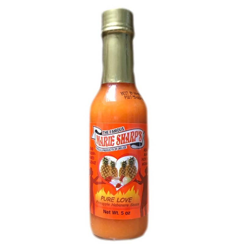 Marie Sharps Pure Love Pineapple Habanero Sauce 148ml (5oz)
