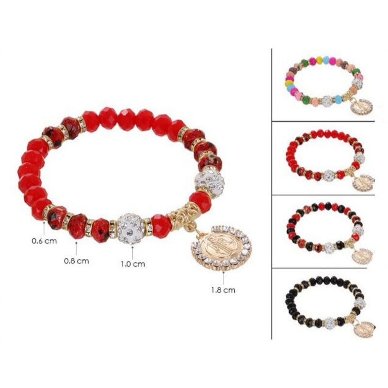 San Benito (St Benedict) beaded bracelet