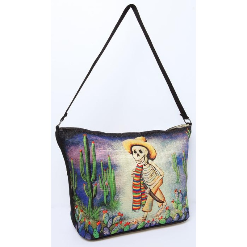 Shoulder Bag Day of the Dead - Campesino