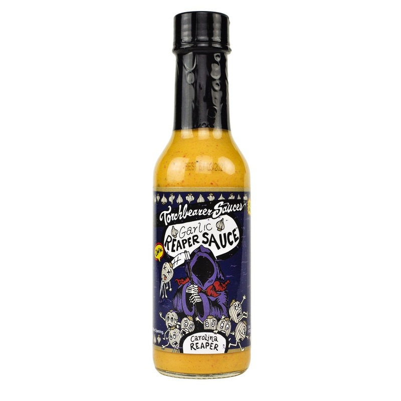 Torchbearer Garlic Carolina Reaper Hot Sauce 5oz (148ml)