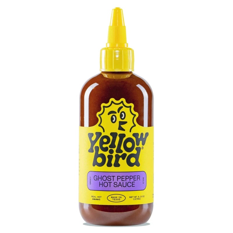Yellowbird Sauce Ghost Pepper Condiment 9.8oz (278gm) - best before Jul 2025