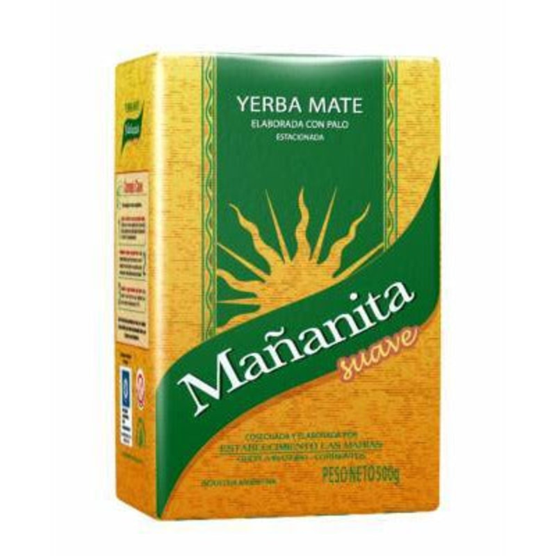Yerba Mate 1kg Mananita con palo (with stems)