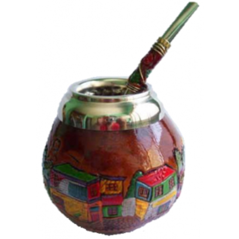 Yerba Mate Boca Gourd incl. Straw