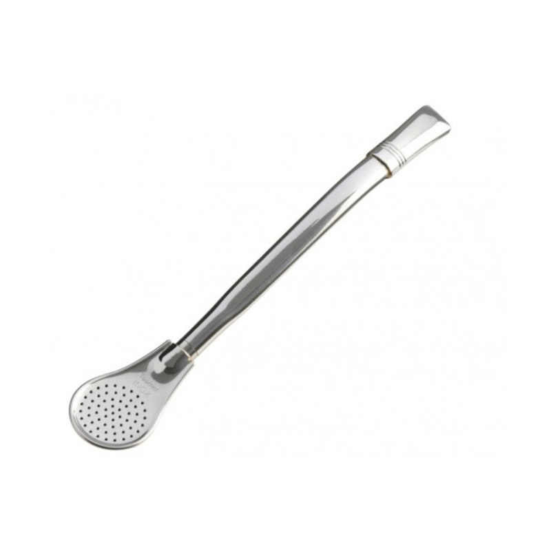 Yerba Mate Taumer 17cm Stainless Steel Oval drinking straw (Bombilla)