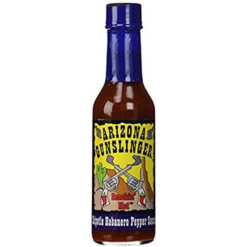 Arizona Gunslinger Chipotle Habanero Hot Sauce 148ml (5oz)