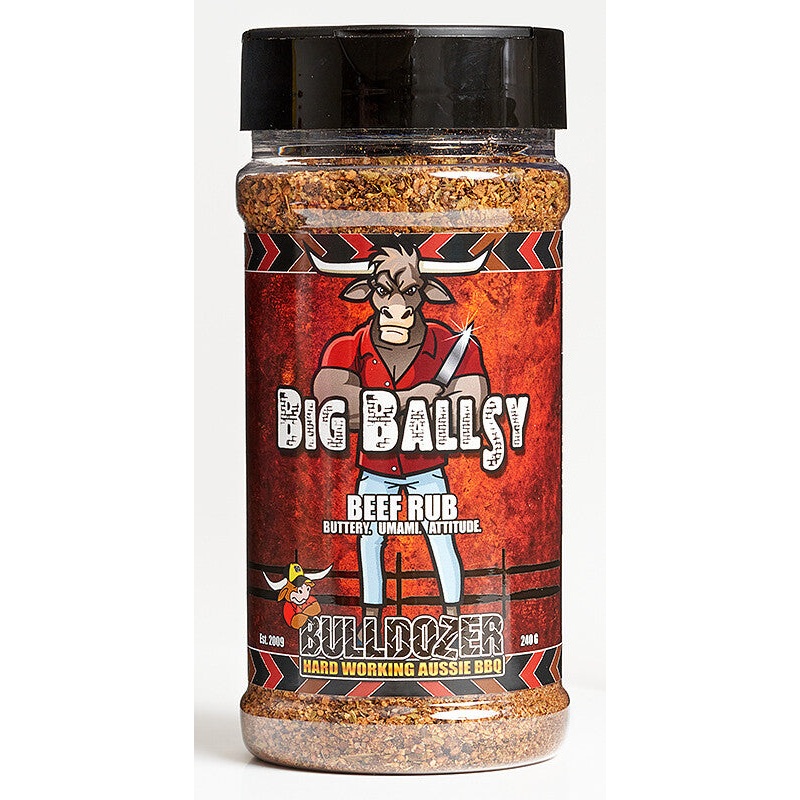 Bulldozer BBQ - Big Ballsy Beef Rub 240gm
