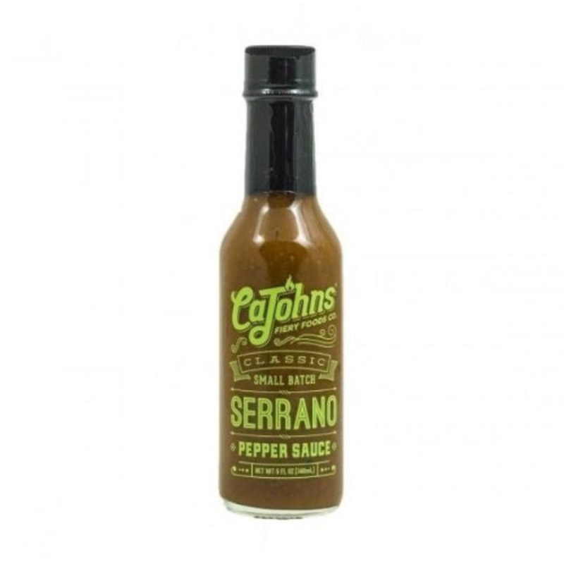 CaJohns Small Batch Classic Serrano 5oz (148ml)
