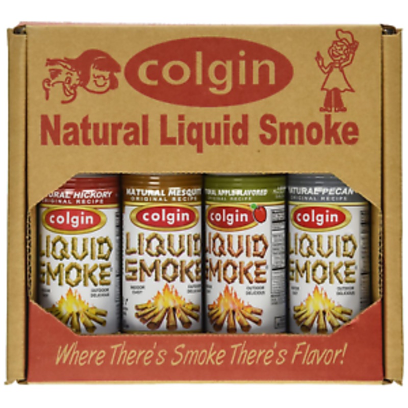 Colgin 4oz Liquid Smoke - 4 flavour gift pack