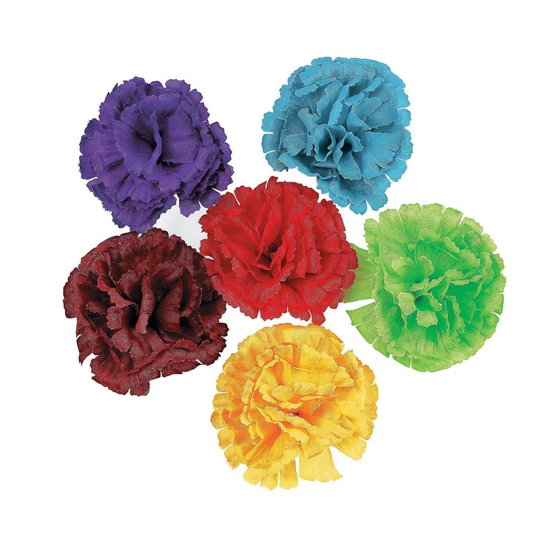 Fiesta Flower Hair Clips