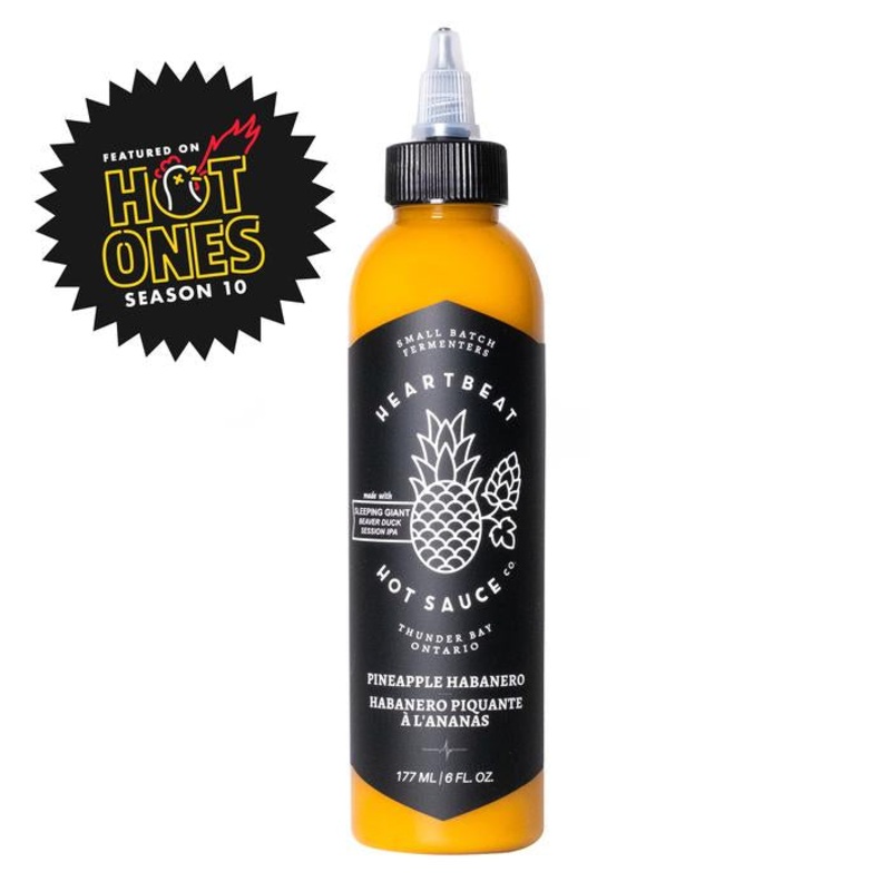Heartbeat Pineapple Habanero Hot Sauce 177ml (6oz)