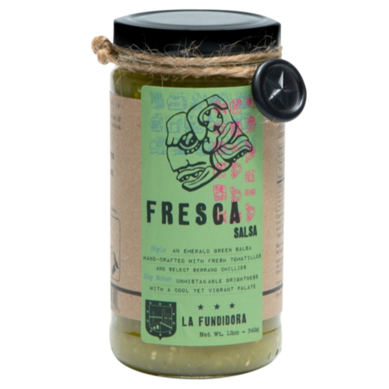 La Fundidora Salsa Fresca - Green Tomatillo Serrano 340gm