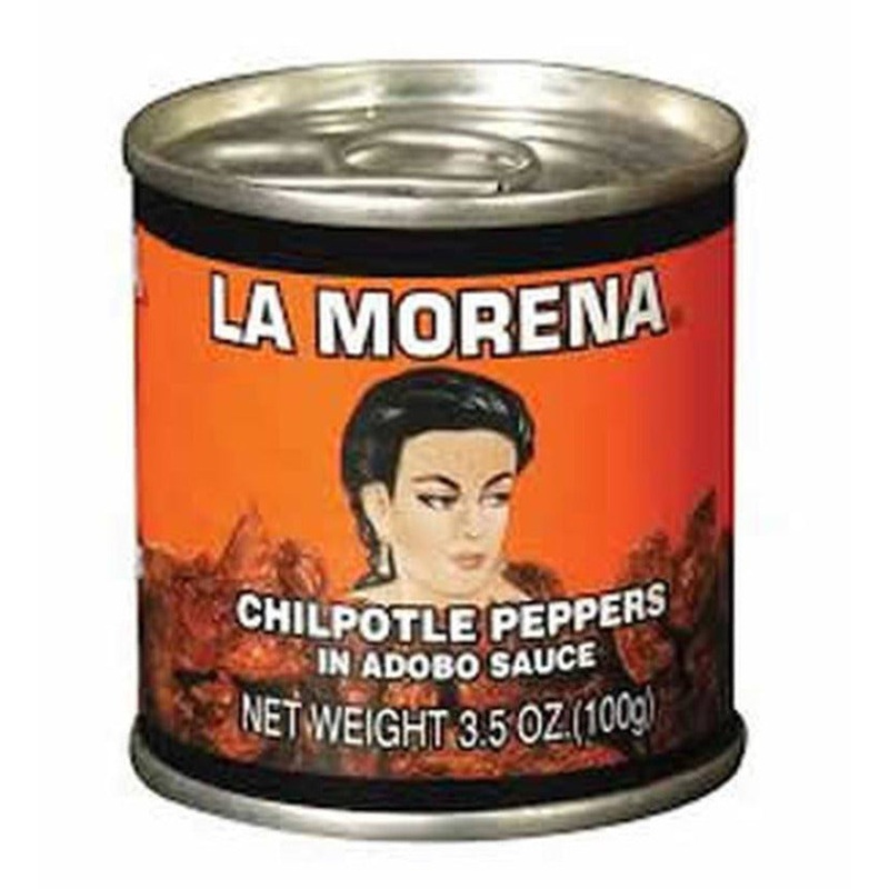 La Morena Chipotle en Adobo 100gm (little can)