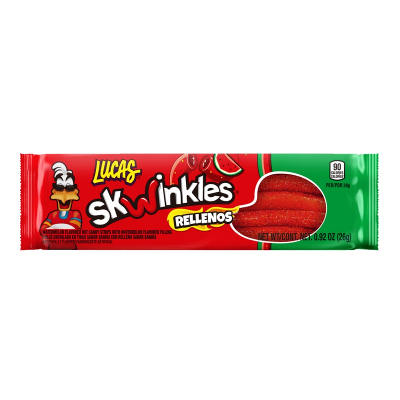 Lucas Skwinkles Rellenos Watermelon Mexican Candy