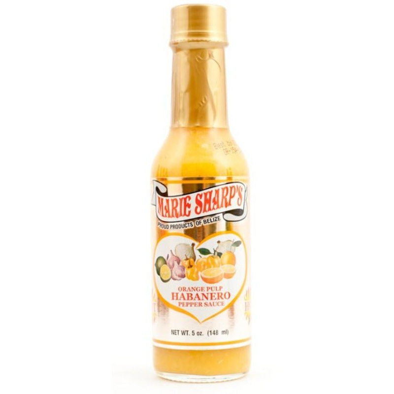 Marie Sharps Orange Pulp Habanero Hot Sauce 148ml (5oz)
