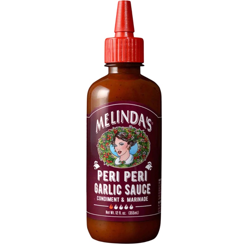 Melindas Peri Peri Garlic Sauce 355ml