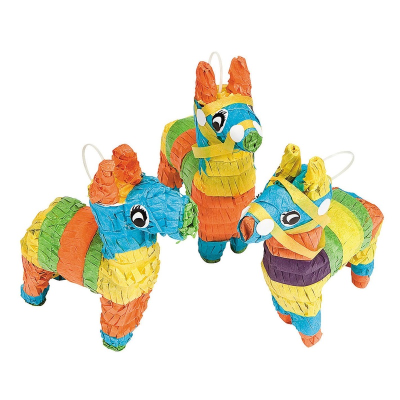 Mini Donkey Pinata Decoration