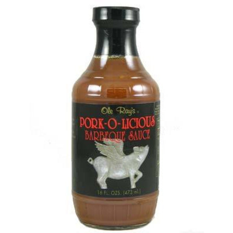 Ole Rays Pork-o-licious BBQ Sauce 473ml (16oz)