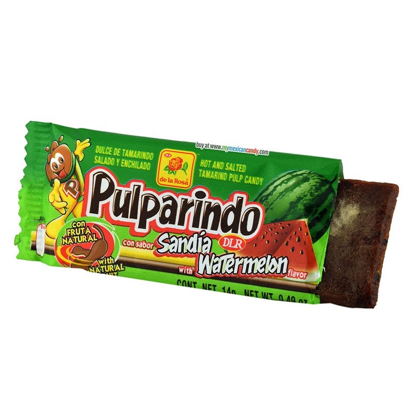 Pulparindo Tamarind Candy Watermelon Flavour - best before Jul 2025