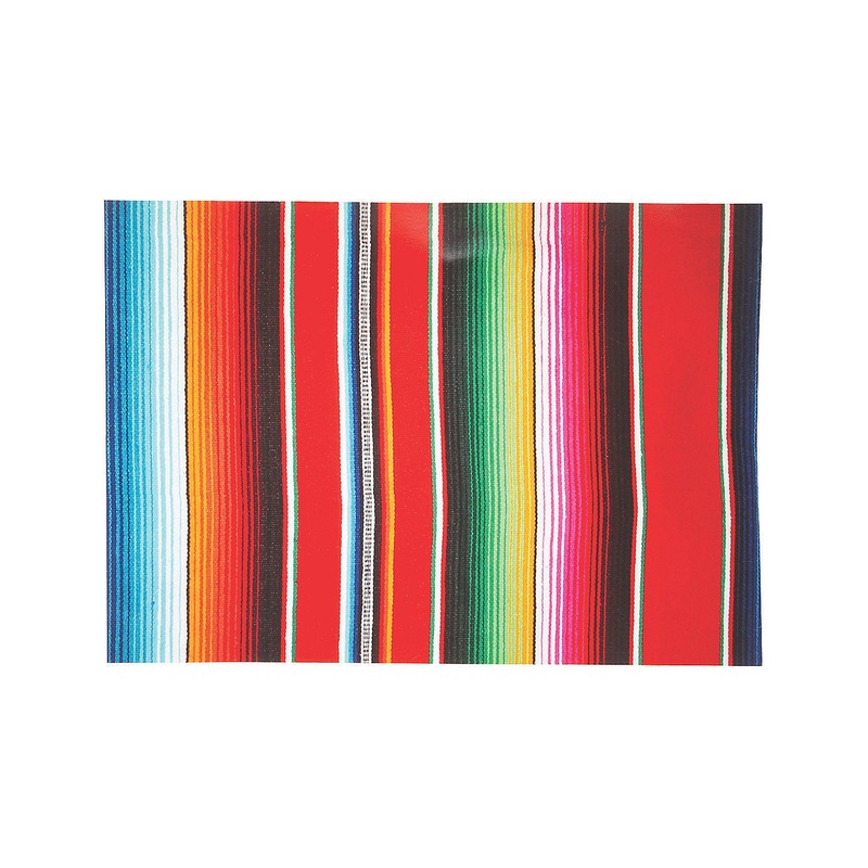 Serape Print Paper Placemat