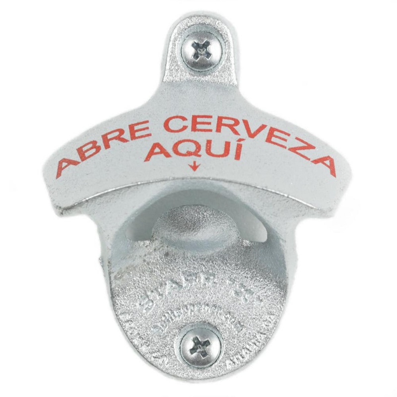 Starr X wall mounted bottle opener - Abre Cerveza Aqui