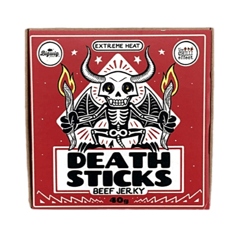 The Chilli Effect - Extreme Heat Death Sticks Beef Jerky 40gm