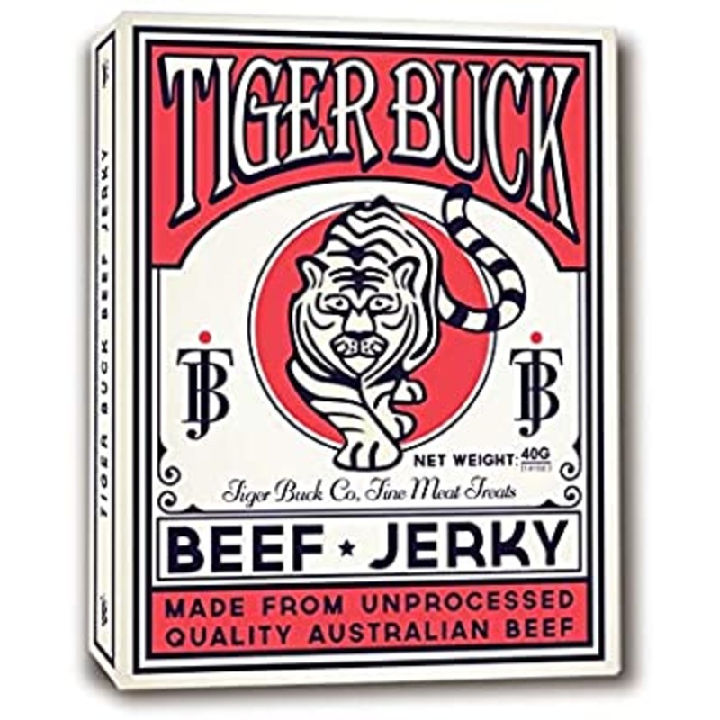 Tiger Buck Beef Jerky Box 40gm