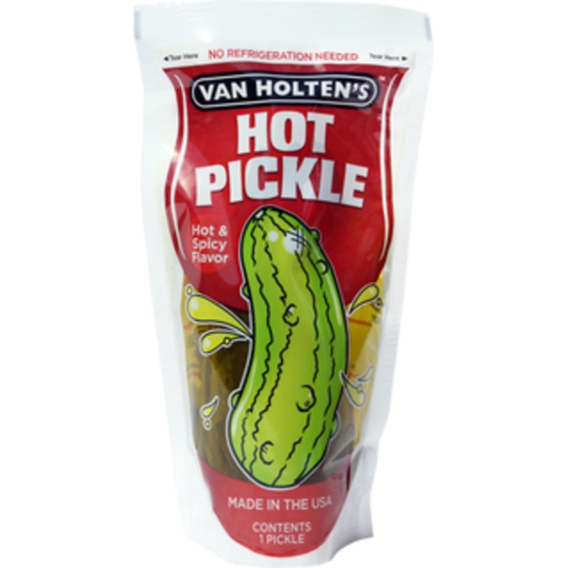 Van Holtens Pickle-in-a-Pouch - Hot n Spicy