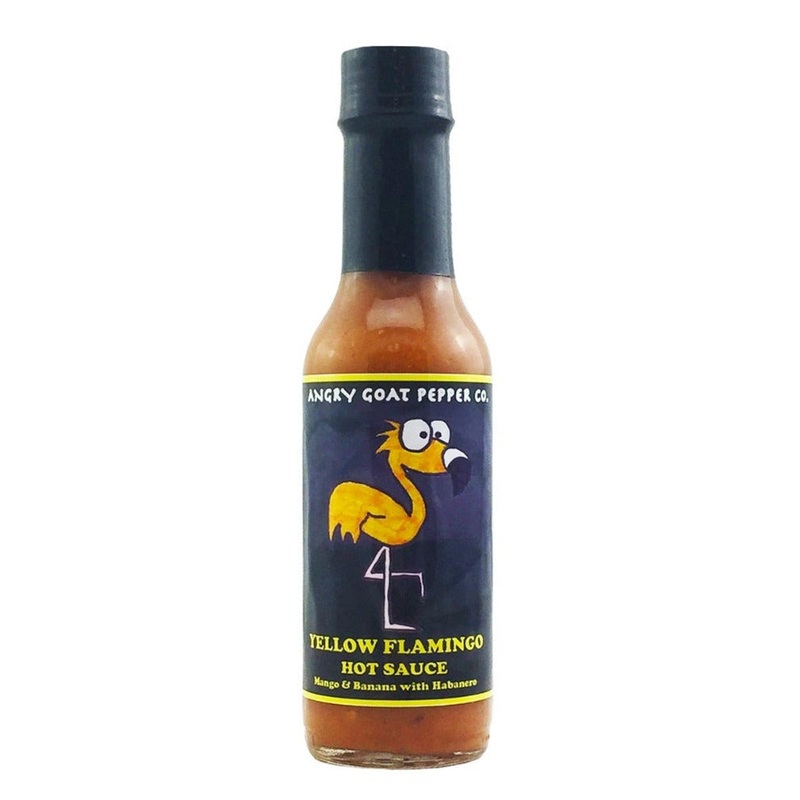 Angry Goat Yellow Flamingo Hot Sauce 148ml (5oz)