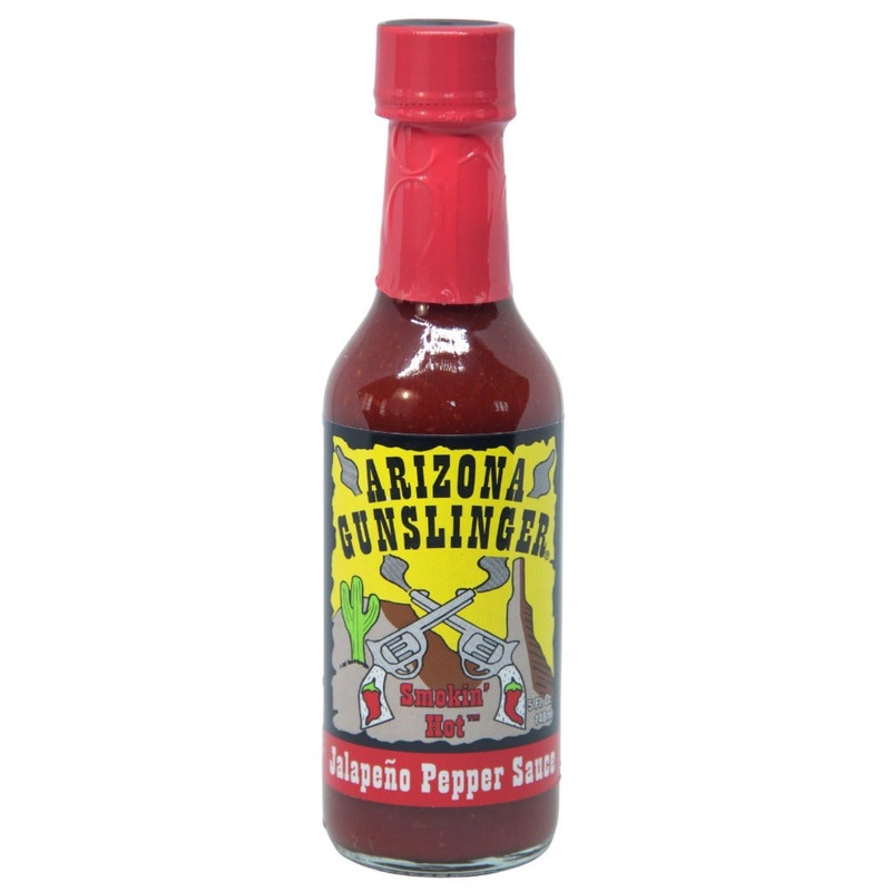 Arizona Gunslinger Red Jalapeno Hot Sauce 148ml (5oz)