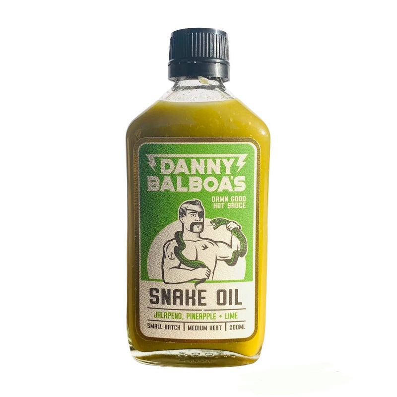 Danny Balboas Snake Oil Jalapeno Pineapple Sauce 200ml