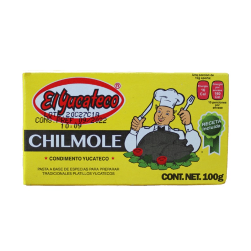 El Yucateco Chilmole paste 100gm