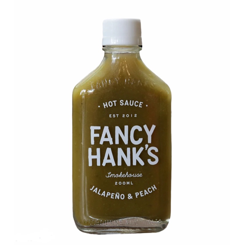 Fancy Hanks Jalapeno Peach Hot Sauce 200ml