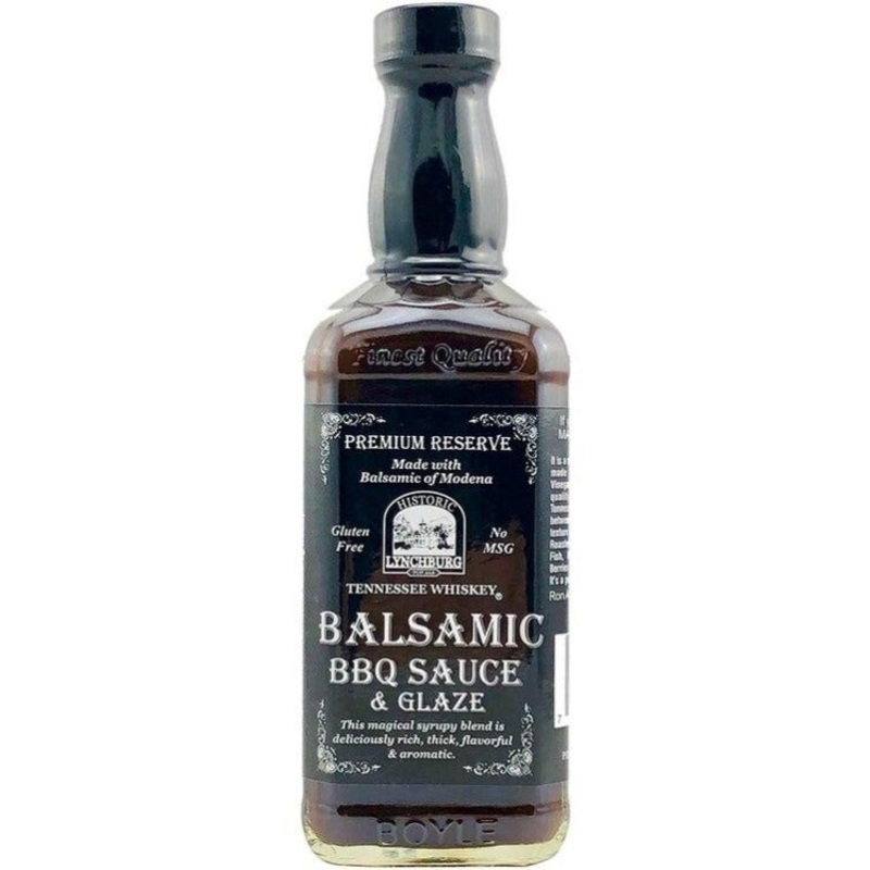 Historic Lynchburg Tennessee Whiskey Balsamic BBQ Sauce and Glaze 16oz (454gm)