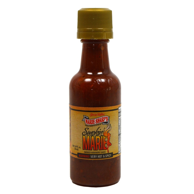 Marie Sharps Mini Smokin Marie Hot Sauce 50ml