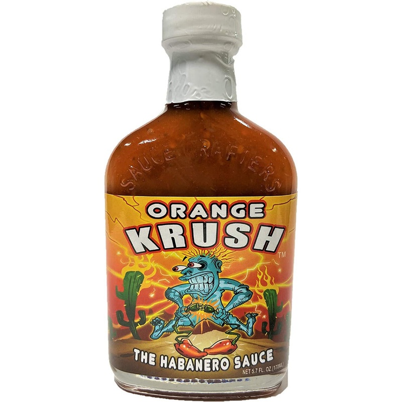 Orange Krush Habanero Hot Sauce 5oz (148ml)