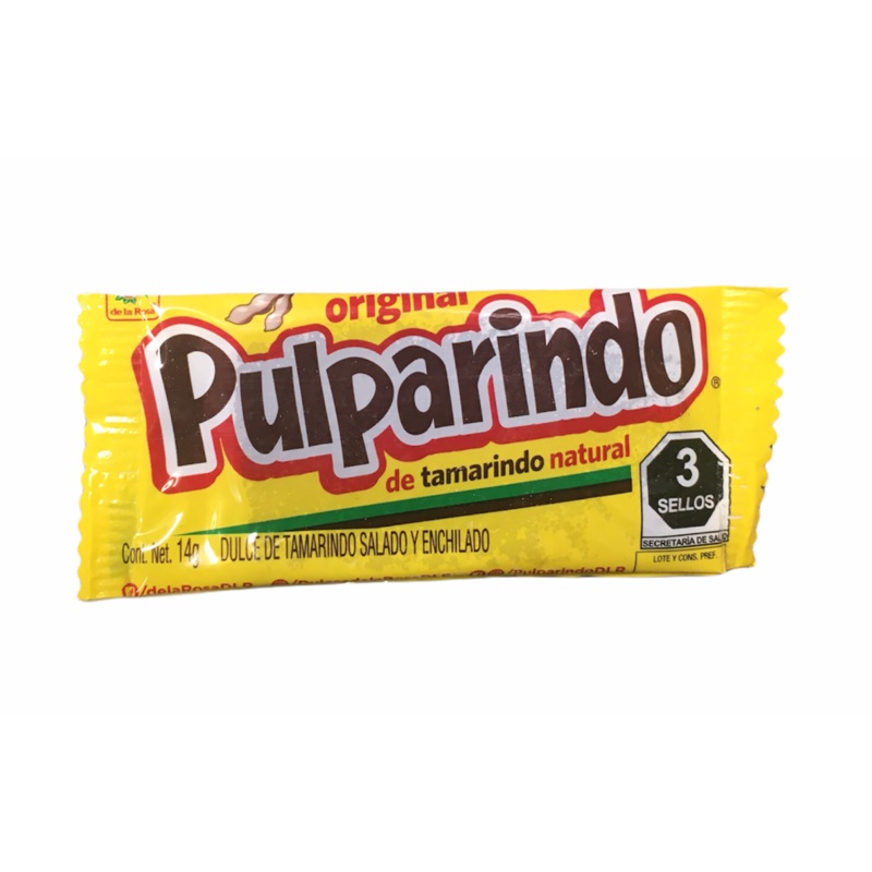 Pulparindo Tamarind Candy - Mild Yellow