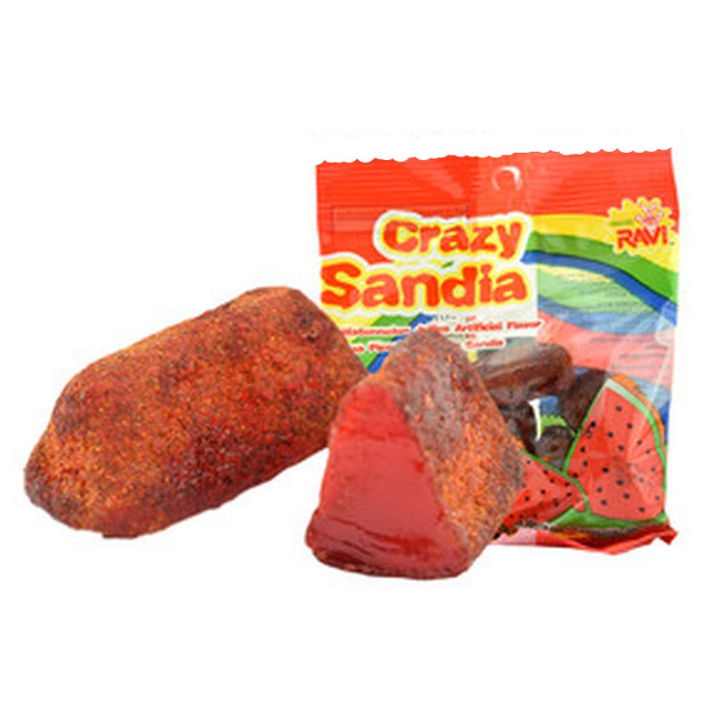 Ravi Crazy Sandia Mexican Watermelon Jelly Candy