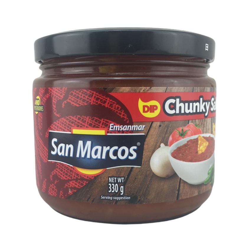 San Marcos Chunky Salsa Dip Mild 330gm
