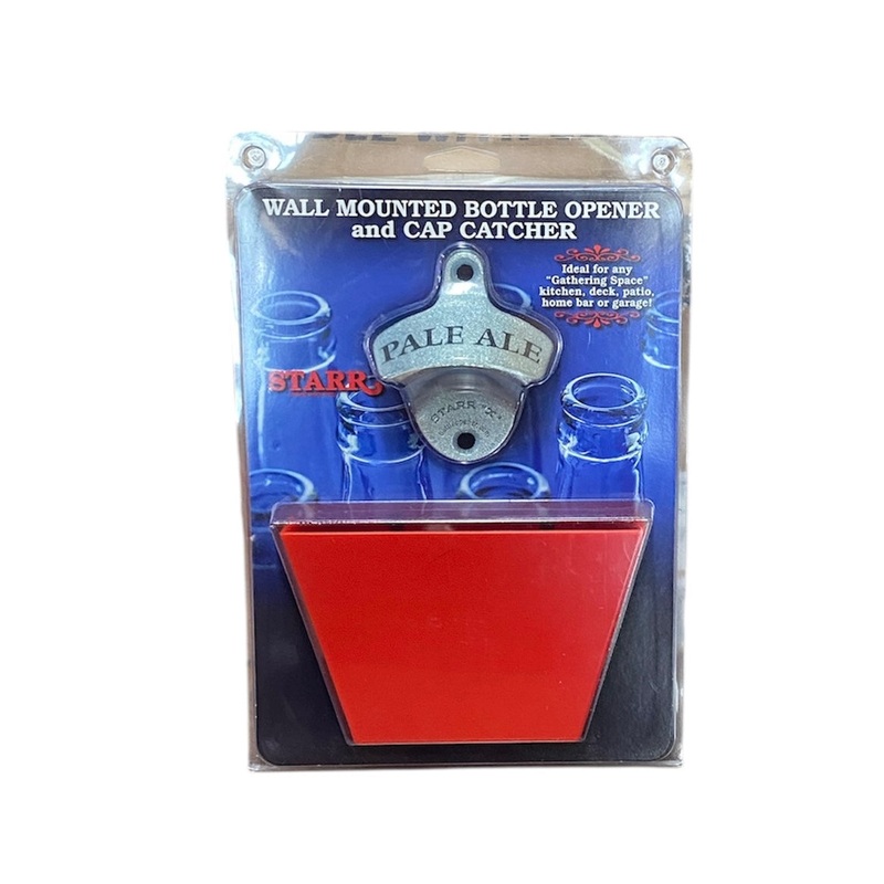 Starr X Bottle Opener & Cap Catcher Set - Pale Ale - end of line special RED only