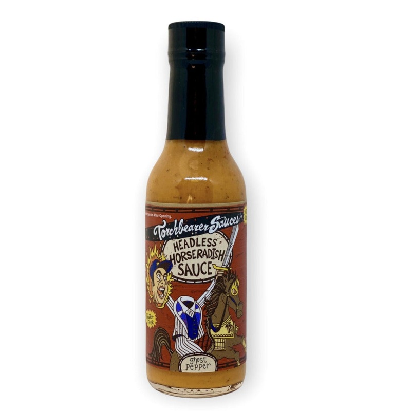 Torchbearer Headless Horseradish Ghost Pepper Sauce 148ml (5oz)