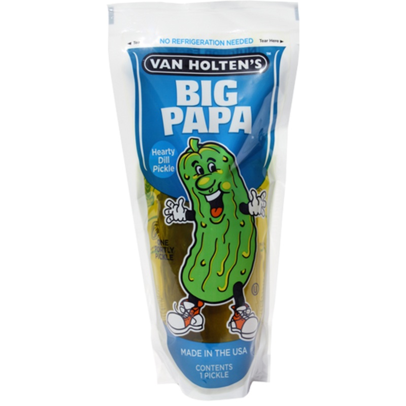 Van Holtens Pickle-in-a-Pouch - Big Papa Hearty Dill